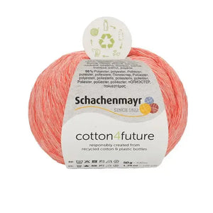 Cotone COTTON4FUTURE - Schachenmayr - Colore: 00035 - Coral - by LacariaRicami.Store