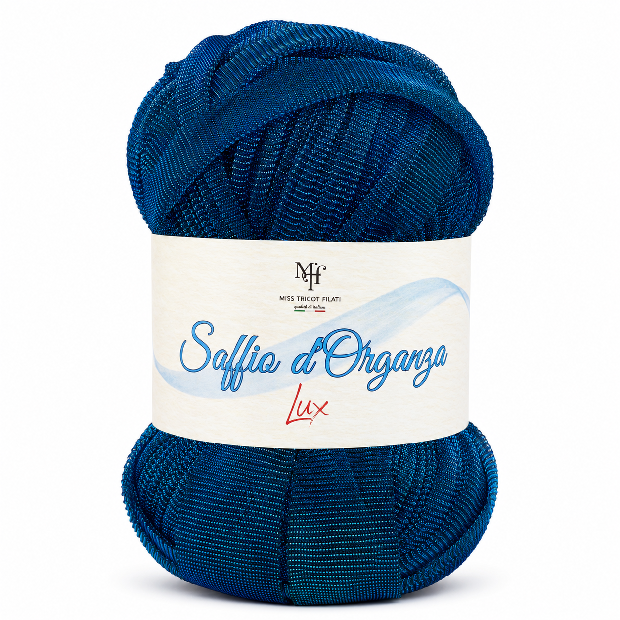 Microfibra Soffio D'Organza Lux - Miss Tricot Filati - Colore: 05 - BLU SCURO LUX BLU - by LacariaRicami.Store