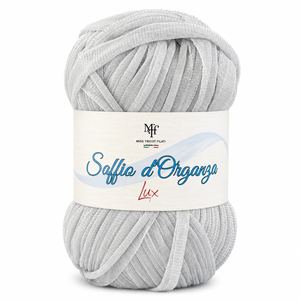 Microfibra Soffio D'Organza Lux - Miss Tricot Filati - Colore: 11 - GRIGIO CHIARO LUX BIANCO - by LacariaRicami.Store