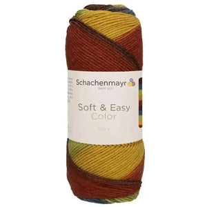Lana SOFT&EASY COLOR - Schachenmayr - Colore: 00096 - earth color - by LacariaRicami.Store