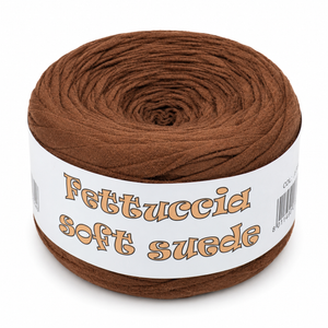 Fettuccia Daino SOFT SUEDE – MAS Srl - Colore: 246 - RUGGINE - by LacariaRicami.Store