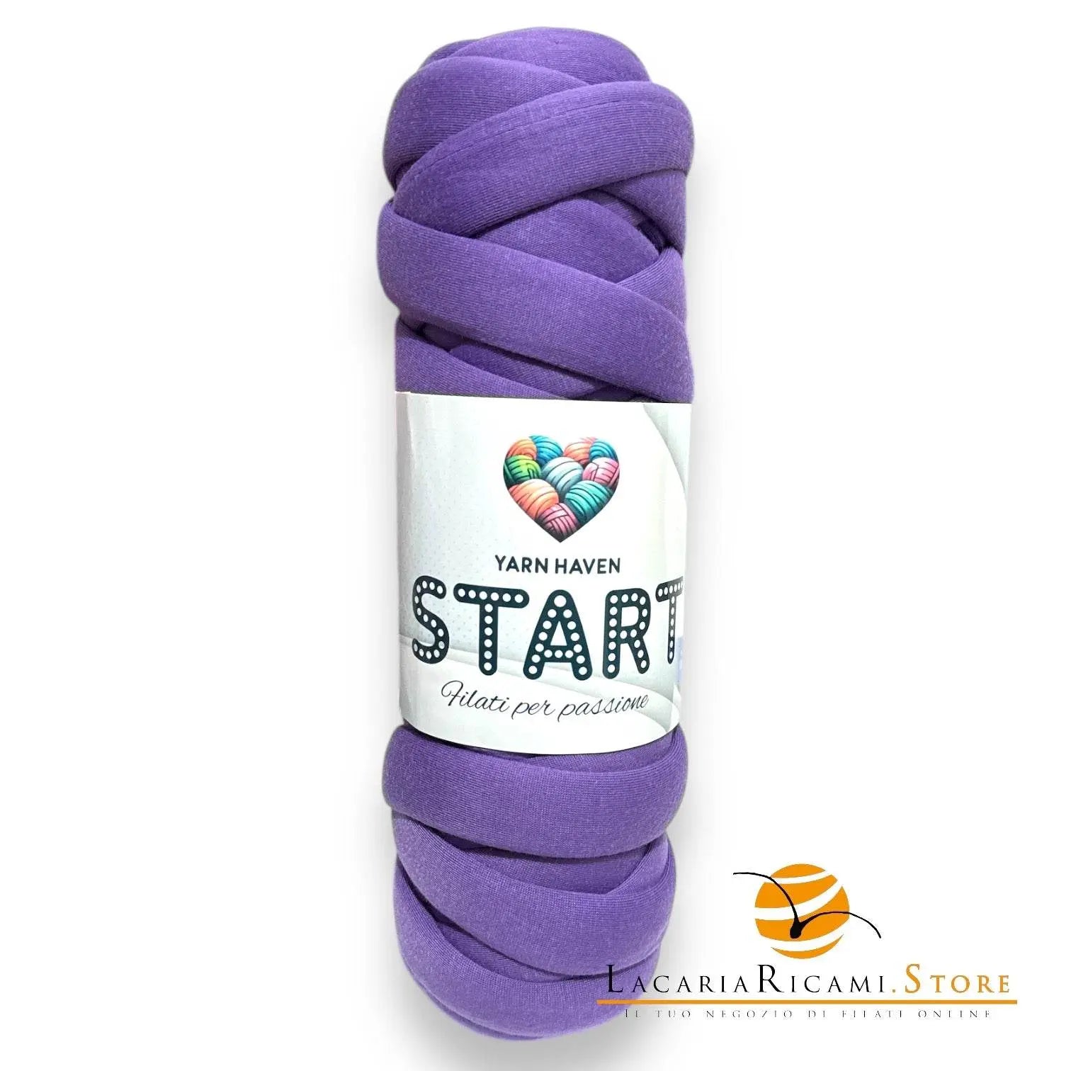TUBOLARE Start - YARN HAVEN - Colore: 12 - VIOLA - by LacariaRicami.Store