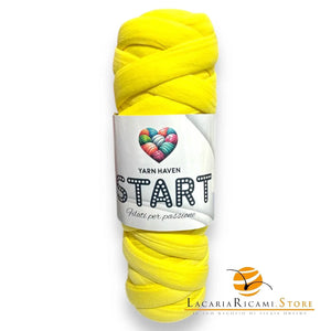 TUBOLARE Start - YARN HAVEN - Colore: 06 - GIALLO - by LacariaRicami.Store