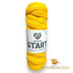 TUBOLARE Start - YARN HAVEN - Colore: 07 - GIALLO ORO - by LacariaRicami.Store