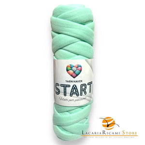 TUBOLARE Start - YARN HAVEN - Colore: 08 - VERDE ACQUA - by LacariaRicami.Store