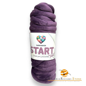 TUBOLARE Start Velvet - YARN HAVEN - - LacariaRicami.Store
