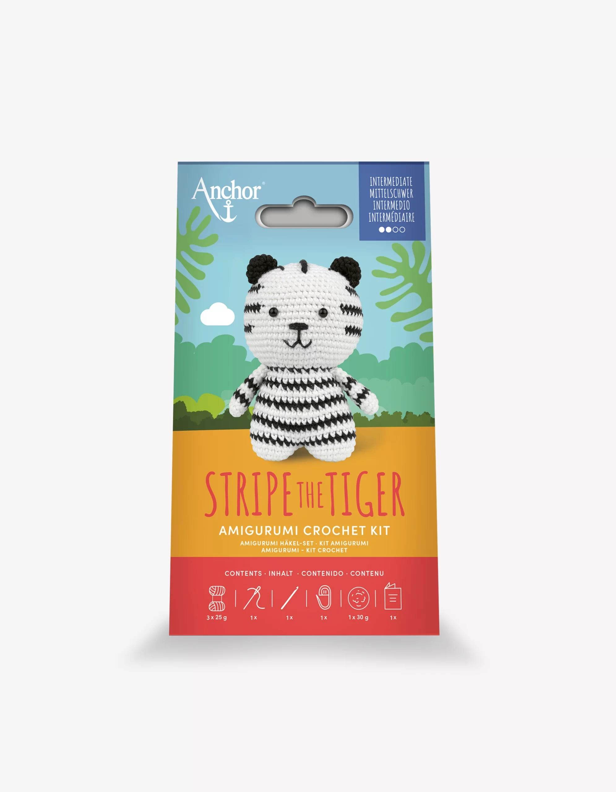 Kit Amigurumi Stripe The Tiger - Anchor - - LacariaRicami.Store
