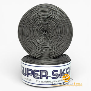 Fettuccia SUPER SKAI (Eco Pelle) - Cucirini Tre Stelle - Colore: 16 - GRIGIO - by LacariaRicami.Store