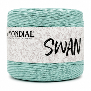 Cordino SWAN - MONDIAL - Colore: 668 - ACQUAMARINA - by LacariaRicami.Store