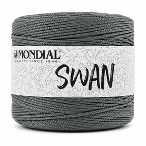 Cordino SWAN - MONDIAL - Colore: 671 - GRIGIO MEDIO - by LacariaRicami.Store