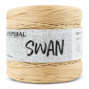 Cordino SWAN - MONDIAL - Colore: 674 - SABBIA - by LacariaRicami.Store