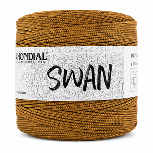Cordino SWAN - MONDIAL - Colore: 676 - COTTO - by LacariaRicami.Store