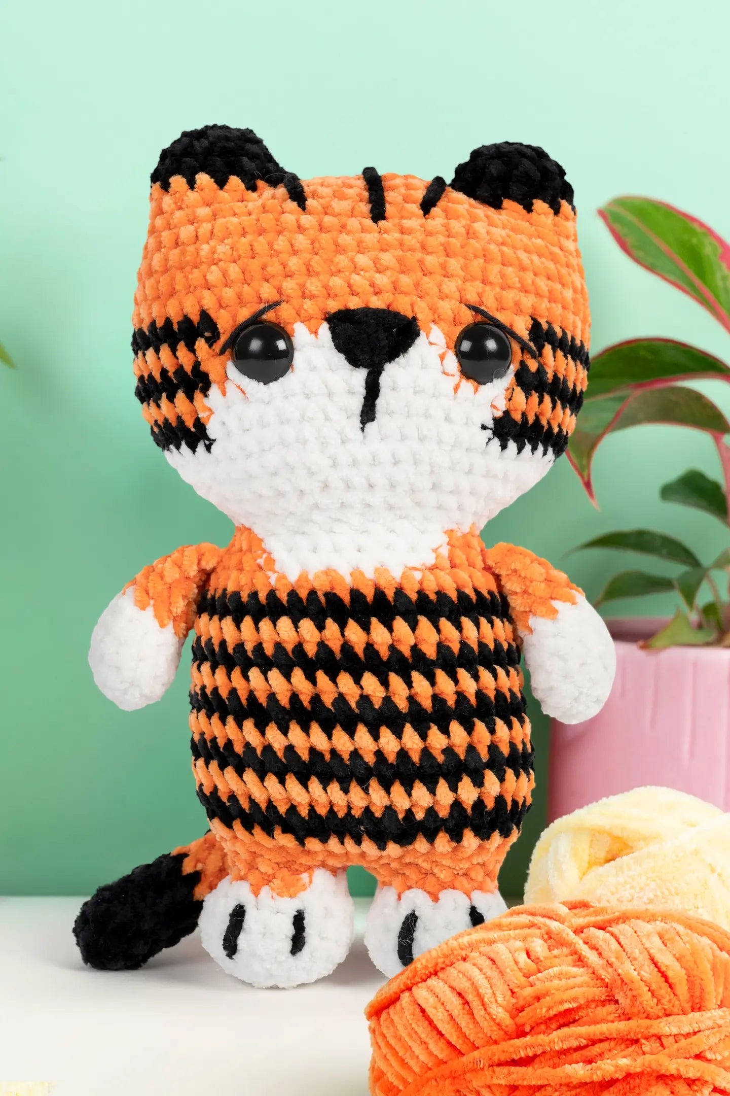 KIT Amigurumi - Strippy la tigre - DMC