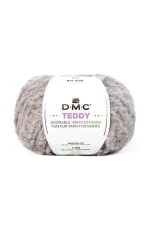 Lana TEDDY - DMC - Colore: 312 - GRIGIO - by LacariaRicami.Store
