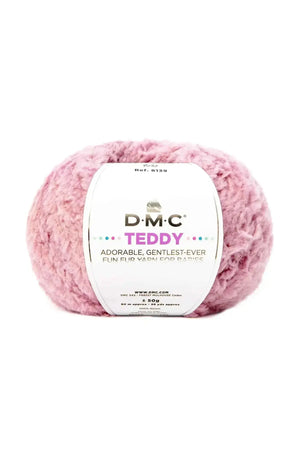 Lana TEDDY - DMC - Colore: 313 - ROSA - by LacariaRicami.Store