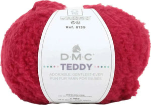 Lana TEDDY - DMC - Colore: 322 - ROSSO - by LacariaRicami.Store