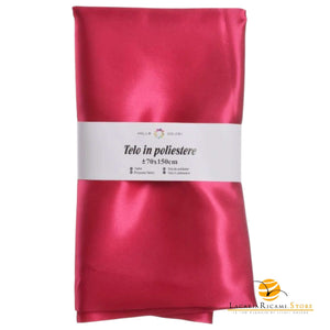 TELO In Poliestere Per BORSE - Colore: 70x150 - FUCSIA - by LacariaRicami.Store