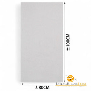TELO In Tessuto Per BORSE - Colore: 80x100 Cm - COTONE - PANNA - by LacariaRicami.Store