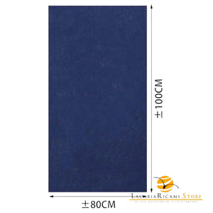 TELO In Tessuto Per BORSE - Colore: 80x100 Cm - COTONE - BLU - by LacariaRicami.Store