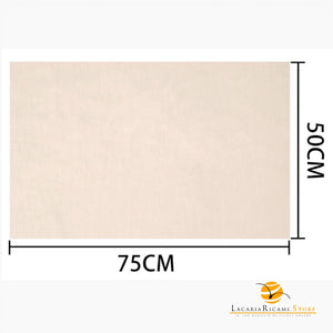 TELO In Tessuto Per BORSE - Colore: 50x75 - COTONE - CREMA - by LacariaRicami.Store