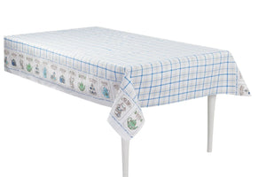 TOVAGLIA RASATELLO THANGO X12 persone - Preziosa Home - Colore: 140X240 (X12 PERSONE) – 07 AZZURRO TEA - by LacariaRicami.Store