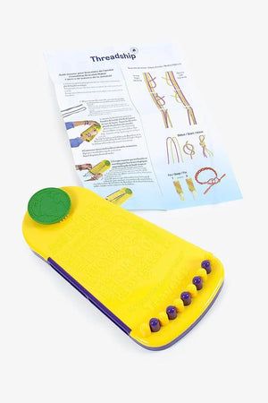 TELAIO/COFANETTO da viaggio per realizzare braccialetti brasiliani - DMC | Prodotto Creativo - - LacariaRicami.Store