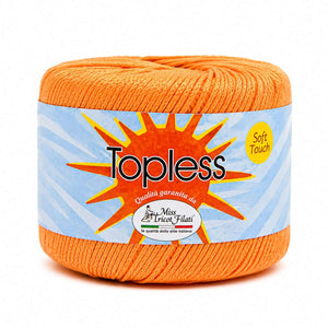 Cotone TOPLESS - Miss Tricot Filati - Colore: 22 - MANDARINO - by LacariaRicami.Store