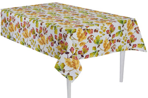 TOVAGLIA COTONE MEDITERRANEA X12 persone - Preziosa Home - Colore: 04 - AUTUNNO BIANCO - by LacariaRicami.Store