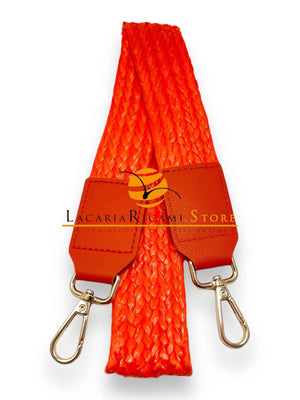 Tracolla Intrecciata In Rafia 90x4 Cm - - LacariaRicami.Store