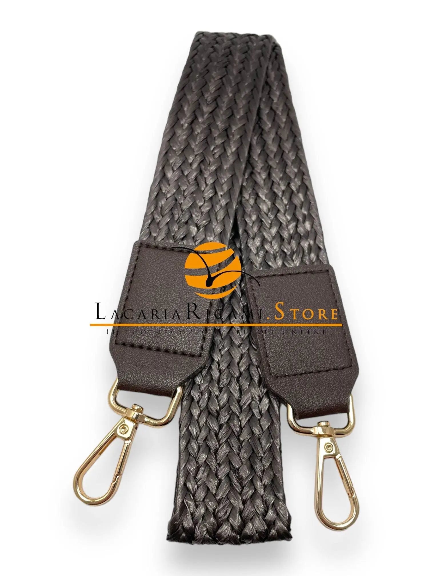 Tracolla Intrecciata In Rafia 90x4 Cm - - LacariaRicami.Store