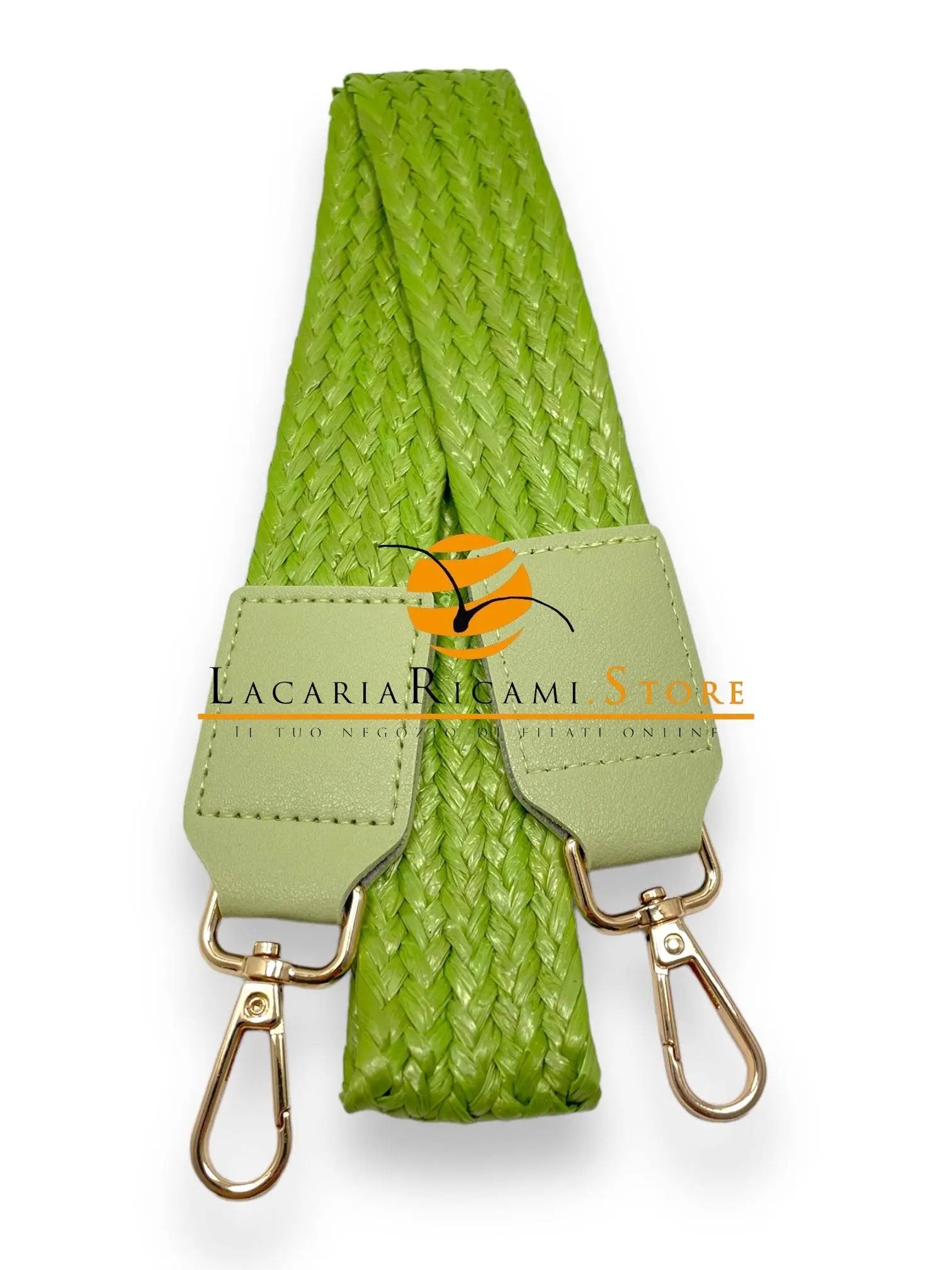 Tracolla Intrecciata In Rafia 90x4 Cm - - LacariaRicami.Store