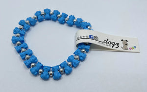 Braccialetti Trrtlz - Dogz Fluo - Colore: Blu per la Moda - by LacariaRicami.Store