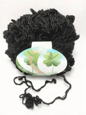 LANA QUADRIFOGLIO – Cucirini Tre Stelle - Colore: 001 - NERO - by LacariaRicami.Store