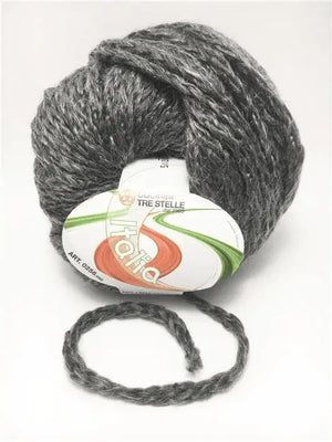 LANA ITALIA – Cucirini Tre Stelle - Colore: 063 - GRIGIO SCURO - by LacariaRicami.Store