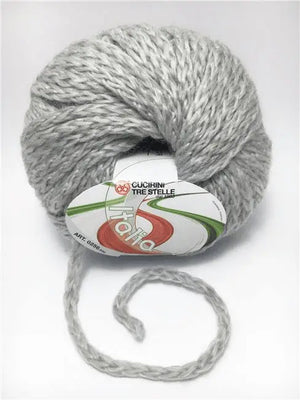 LANA ITALIA – Cucirini Tre Stelle - Colore: 014 - GRIGIO CHIARO - by LacariaRicami.Store