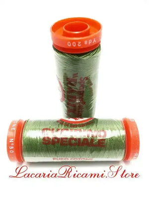Spolette RADIX – Cucirini Tre Stelle - Colore: 328 - VERDE FOGLIA - by LacariaRicami.Store