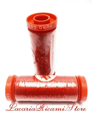 Spolette RADIX – Cucirini Tre Stelle - Colore: 009 - ROSSO - by LacariaRicami.Store