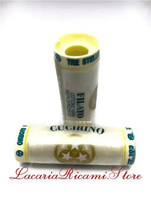 SPOLETTE PER ORLO A GIORNO – Cucirini Tre Stelle - Colore: 22 - PANNA - by LacariaRicami.Store