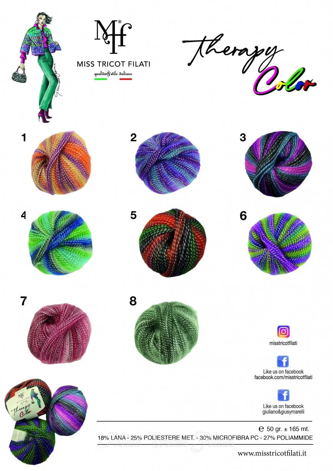 LANA Therapy Color – Miss Tricot Filati - - LacariaRicami.Store