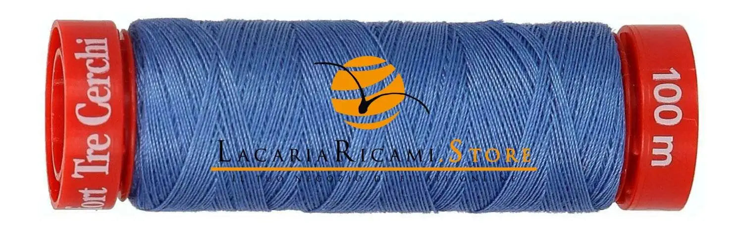 SPOLETTE Tre Cerchi Rosso - Mez Cucirini | Filato Pioniere - - LacariaRicami.Store