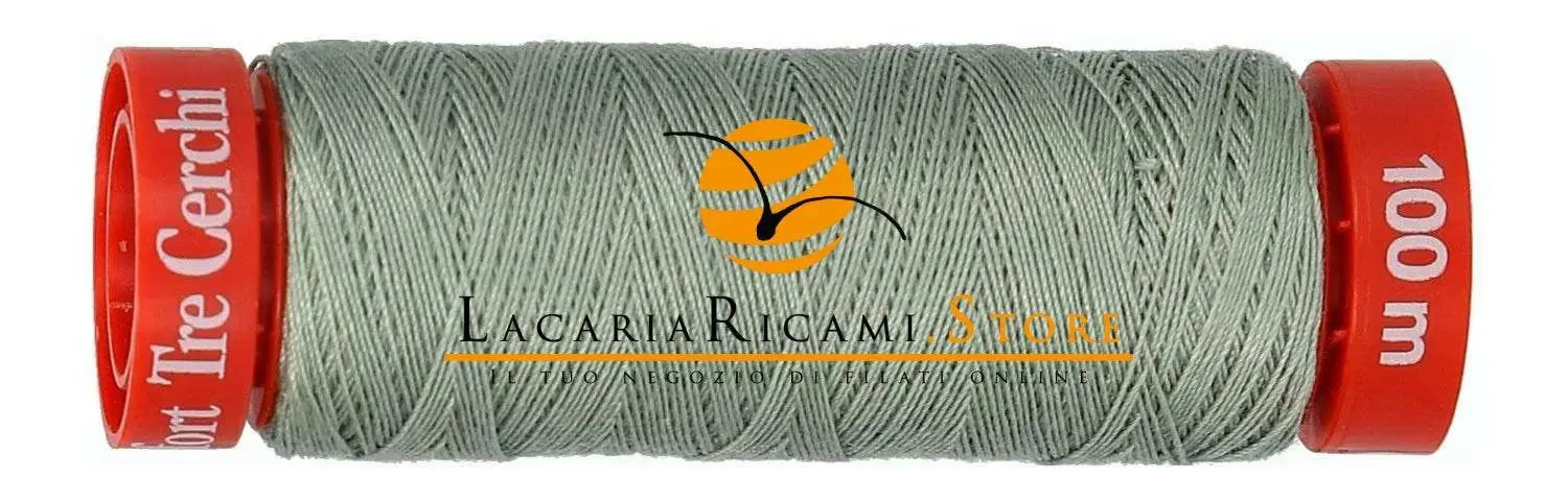 SPOLETTE Tre Cerchi Rosso - Mez Cucirini | Filato Pioniere - - LacariaRicami.Store