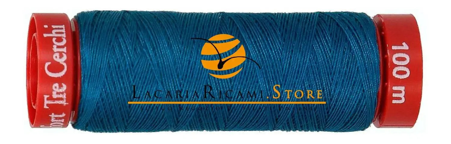 SPOLETTE Tre Cerchi Rosso - Mez Cucirini | Filato Pioniere - - LacariaRicami.Store