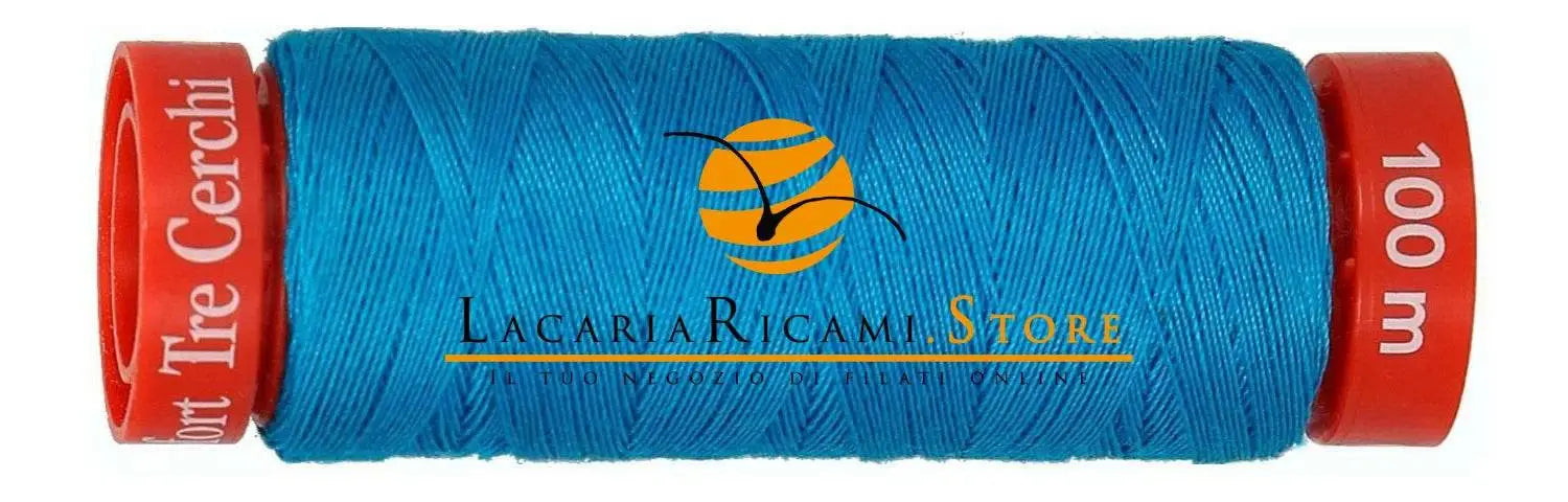 SPOLETTE Tre Cerchi Rosso - Mez Cucirini | Filato Pioniere - - LacariaRicami.Store