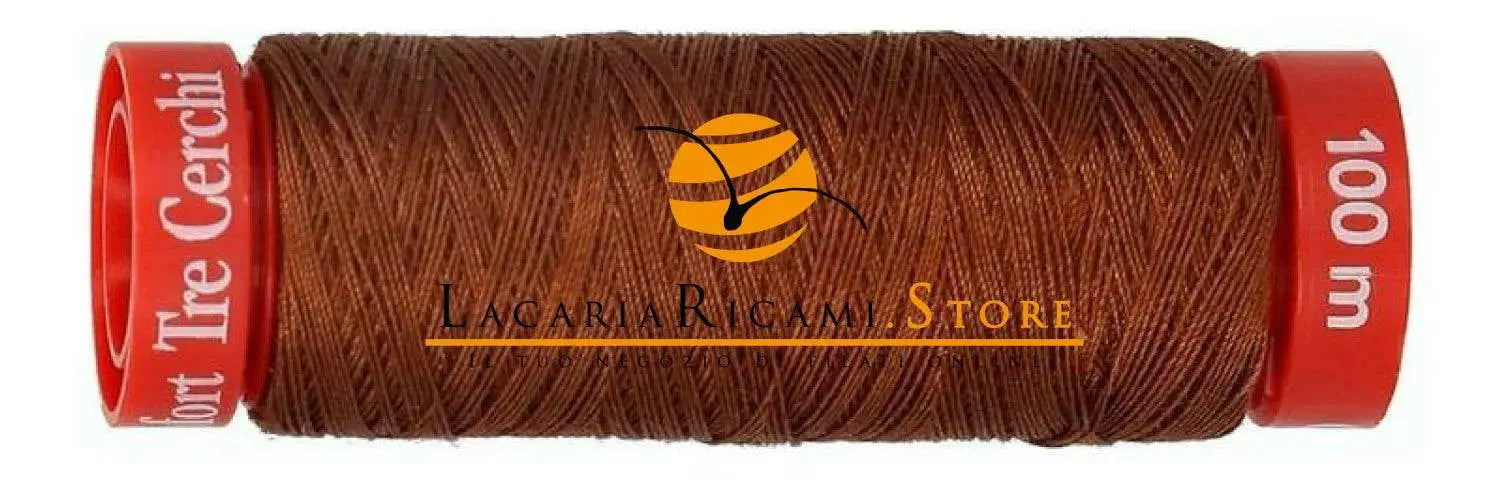 SPOLETTE Tre Cerchi Rosso - Mez Cucirini | Filato Pioniere - - LacariaRicami.Store