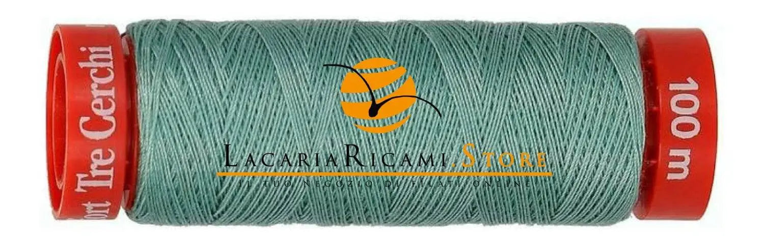 SPOLETTE Tre Cerchi Rosso - Mez Cucirini | Filato Pioniere - - LacariaRicami.Store