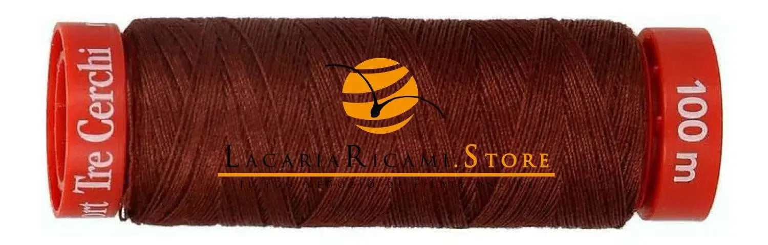 SPOLETTE Tre Cerchi Rosso - Mez Cucirini | Filato Pioniere - - LacariaRicami.Store