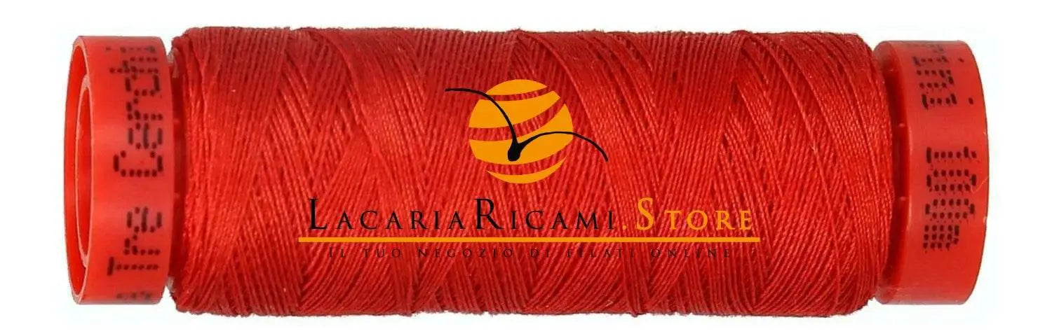 SPOLETTE Tre Cerchi Rosso - Mez Cucirini | Filato Pioniere - - LacariaRicami.Store