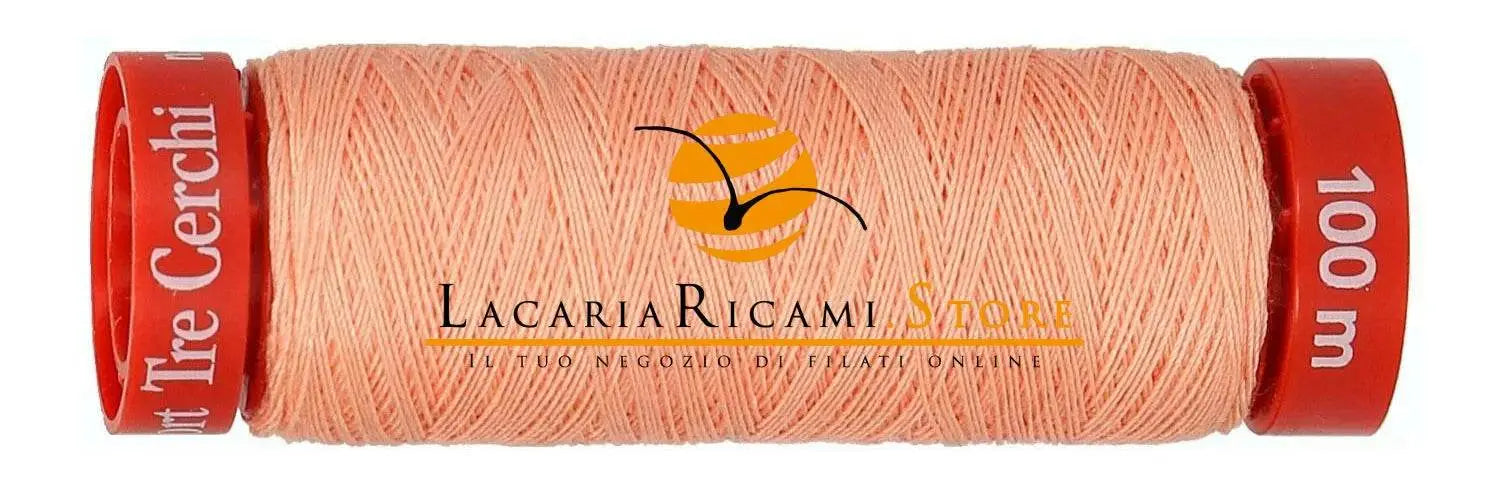 SPOLETTE Tre Cerchi Rosso - Mez Cucirini | Filato Pioniere - - LacariaRicami.Store