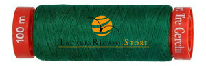 SPOLETTE Tre Cerchi Rosso (277÷459) - Mez Cucirini - Colore: 455 – VERDE - by LacariaRicami.Store