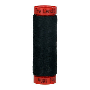 SPOLETTE Tre Cerchi Rosso (11÷275) - Mez Cucirini - Colore: 105 - BLU NOTTE - by LacariaRicami.Store